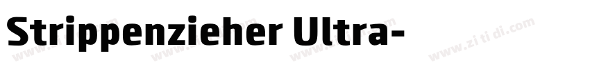 Strippenzieher Ultra字体转换